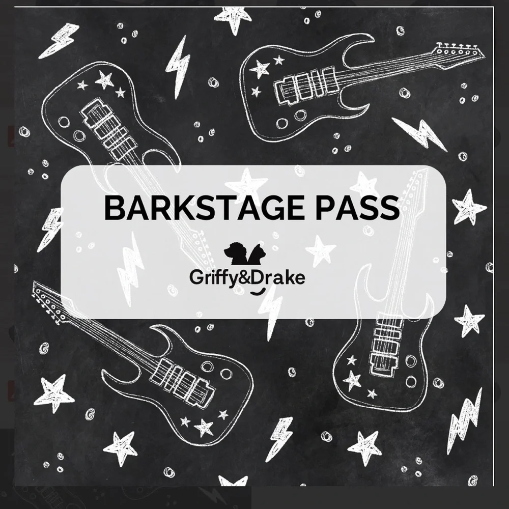 Barkstage Pass Rock Music theme pet shirt